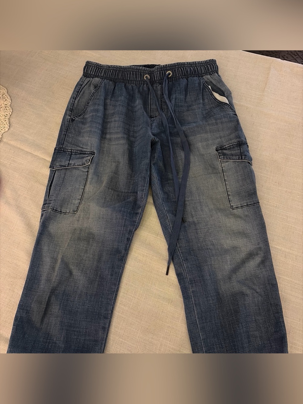 0013-Sanctuary Denim Blue Jogger Pants